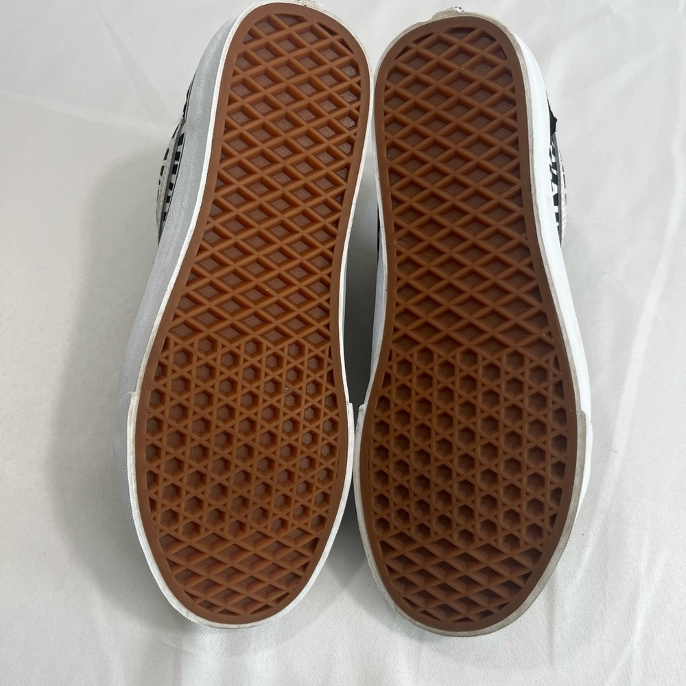 Vans Old Skool Zebra Skate Sneakers W 9 M 7.5 Unisex, Straps - Picture 7 of 11